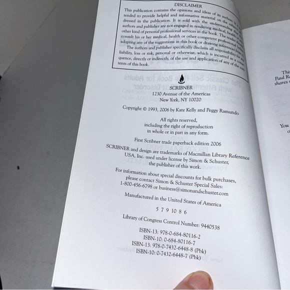 Blue Self-Help Book - Picture 3 of 3